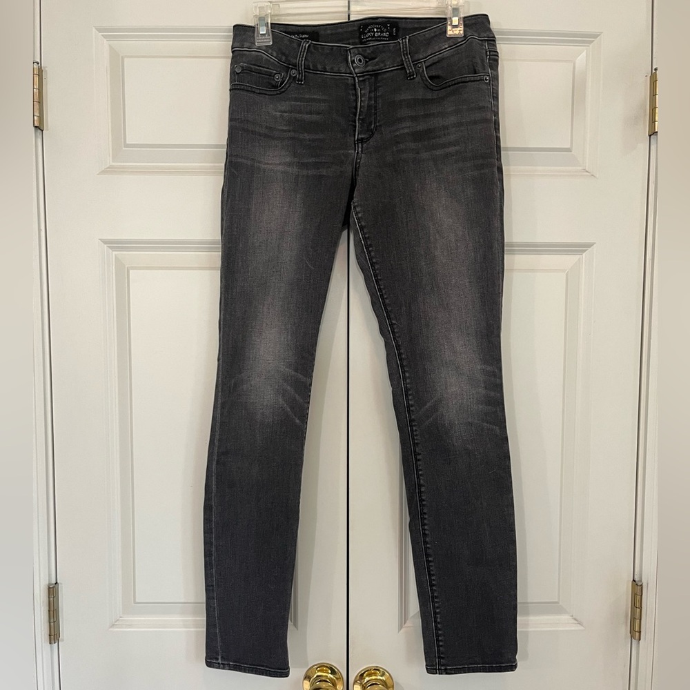 Lucky Brand Lolita Skinny Fit Dark Wash Jeans, Size 26